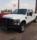 ford f 250 super duty 2008 white xlt diesel 8 cylinders 4 wheel drive automatic 79065