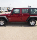 jeep wrangler unlimited 2012 red suv sport gasoline 6 cylinders 4 wheel drive automatic 79029