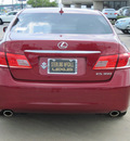 lexus es 350 2011 red sedan gasoline 6 cylinders front wheel drive shiftable automatic 77074