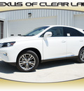 lexus rx 450h 2013 white suv hybrid 6 cylinders front wheel drive automatic 77546