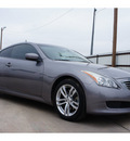 infiniti g37 2008 gray coupe gasoline 6 cylinders rear wheel drive automatic 79110
