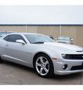 chevrolet camaro 2010 silver coupe ss gasoline 8 cylinders rear wheel drive automatic 79110