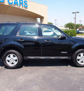 ford escape 2008 black suv xls gasoline 4 cylinders front wheel drive automatic 75075