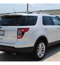ford explorer 2013 white suv xlt flex fuel 6 cylinders 2 wheel drive automatic 76567