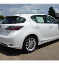 lexus ct200h 2012 white hatchback ct hybrid 4 cylinders front wheel drive automatic 77074