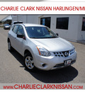 nissan rogue 2011 silver gasoline 4 cylinders front wheel drive automatic 78552