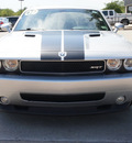 dodge challenger 2009 bright silver metal coupe srt8 gasoline 8 cylinders rear wheel drive shiftable automatic 75070