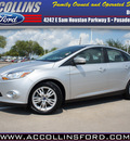 ford focus 2012 gray sedan sel flex fuel 4 cylinders front wheel drive not specified 77505