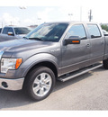 ford f 150 2012 gray lariat flex fuel 8 cylinders 2 wheel drive automatic 77074