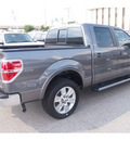 ford f 150 2012 gray lariat flex fuel 8 cylinders 2 wheel drive automatic 77074