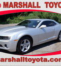 chevrolet camaro 2010 silver coupe lt gasoline 6 cylinders rear wheel drive automatic 75672