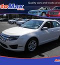 ford fusion 2011 white sedan se gasoline 4 cylinders front wheel drive automatic 34474