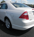 ford fusion 2011 white sedan se gasoline 4 cylinders front wheel drive automatic 34474