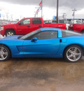 chevrolet corvette 2008 blue hatchback gasoline 8 cylinders rear wheel drive automatic 77090