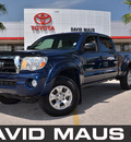 toyota tacoma 2007 blue sr5 gasoline 6 cylinders rear wheel drive automatic 32771