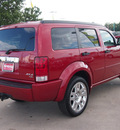 dodge nitro 2007 red suv r t gasoline 6 cylinders 4 wheel drive automatic 77388