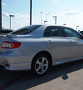 toyota corolla 2013 classic silver sedan s gasoline 4 cylinders front wheel drive automatic 76011