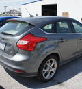 ford focus 2012 gray hatchback sel flex fuel 4 cylinders front wheel drive automatic 75062