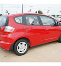 honda fit 2013 dk  red hatchback gasoline 4 cylinders front wheel drive automatic 77034