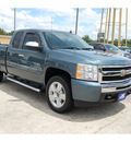 chevrolet silverado 1500 2009 blue pickup truck lt gasoline 8 cylinders 2 wheel drive automatic with overdrive 77627