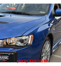 mitsubishi lancer evolution 2010 blue sedan se gasoline 4 cylinders all whee drive automatic 76051