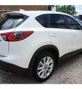mazda cx 5 2013 white grand touring gasoline 4 cylinders front wheel drive automatic 78757