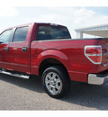 ford f 150 2009 red xlt gasoline 8 cylinders 2 wheel drive automatic 76505