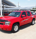 chevrolet avalanche 2011 red suv lt flex fuel 8 cylinders 2 wheel drive automatic 76049