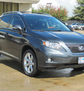 lexus rx 350 2010 dk  gray suv gasoline 6 cylinders front wheel drive shiftable automatic 77074