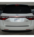 honda odyssey 2012 white van touring elite gasoline 6 cylinders front wheel drive automatic 77025