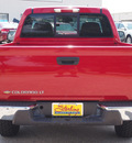 chevrolet colorado 2008 red pickup truck 8 cylinders automatic with overdrive 77802