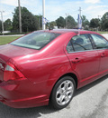 ford fusion 2010 red sedan se gasoline 4 cylinders front wheel drive automatic 32783