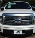 ford f 150 2012 white platinum flex fuel 8 cylinders 2 wheel drive automatic 76011