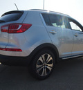 kia sportage 2013 silver ex gasoline 4 cylinders front wheel drive automatic 77034