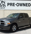 dodge ram 1500 2010 dk  gray gasoline 8 cylinders 2 wheel drive automatic 76011