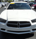 dodge charger 2011 white sedan gasoline 6 cylinders rear wheel drive automatic 60443