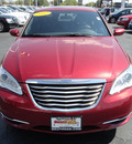 chrysler 200 2012 red sedan lx gasoline 4 cylinders front wheel drive automatic 60443