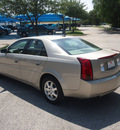 cadillac cts 2007 gold sedan gasoline 6 cylinders rear wheel drive automatic 76049