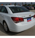 chevrolet cruze 2012 white sedan gasoline 4 cylinders front wheel drive not specified 77090