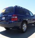 toyota highlander 2006 dk  blue suv gasoline 6 cylinders front wheel drive automatic 90241