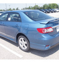 toyota corolla 2013 blue sedan s gasoline 4 cylinders front wheel drive automatic 77074