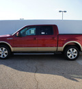 ford f 150 2012 dk  red lariat flex fuel 8 cylinders 2 wheel drive automatic 75235