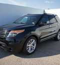 ford explorer 2013 black suv limited flex fuel 6 cylinders 2 wheel drive automatic 75235