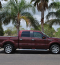 ford f 150 2010 dk  red xlt gasoline 8 cylinders 2 wheel drive automatic 78550