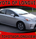 toyota prius 2012 silver hatchback two hybrid 4 cylinders front wheel drive automatic 75604