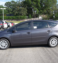 toyota prius v 2012 gray wagon two hybrid 4 cylinders front wheel drive automatic 75604