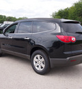 chevrolet traverse 2012 black lt gasoline 6 cylinders front wheel drive automatic 78114