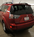 mitsubishi outlander 2009 red suv es gasoline 4 cylinders front wheel drive automatic 44060