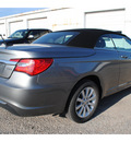chrysler 200 2012 gray touring gasoline 4 cylinders front wheel drive automatic with overdrive 77590