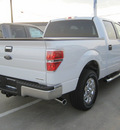 ford f 150 2012 white xlt flex fuel 8 cylinders 2 wheel drive automatic 77578